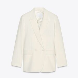 NWT! White Zara Blazer